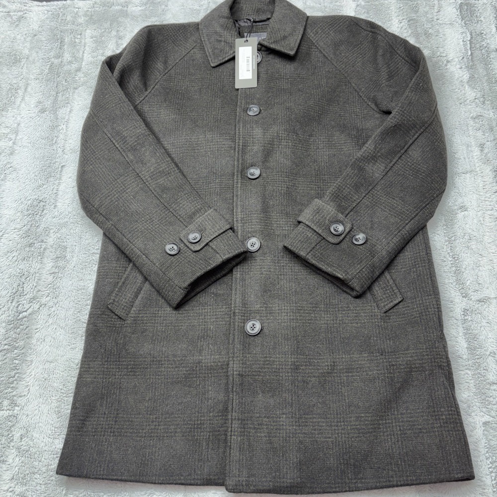 $398 Slate & Stone (Small) Black Raglan Long Coat New with Tags